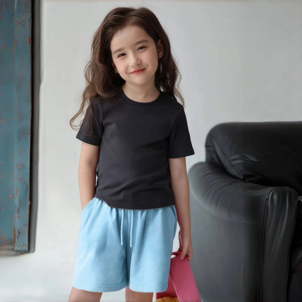 PRINCESS KESLI กางเกงขาสั้นเด็ก แบบกีฬาลำลองบางๆ ลําลอง สไตล์เกาหลี  ใส่นอนสบาย ใส่เที่ยว ฤดูร้อน รุ่นใหม่ 2-12 ปี thumbnail 4
