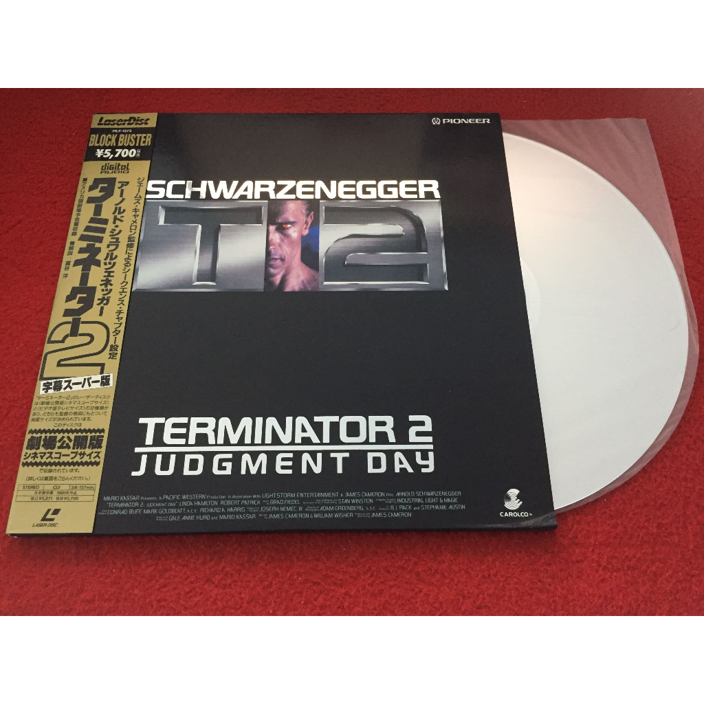 Terminator 2 II - Judgment Day ขนาด 12 นิ้ว 2LaserDisc B193