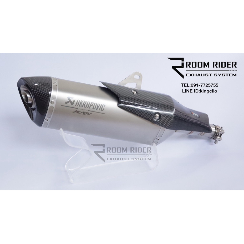 ชุดท่อแต่ง Akrapovic ตรงรุ่น HONDA XADV750