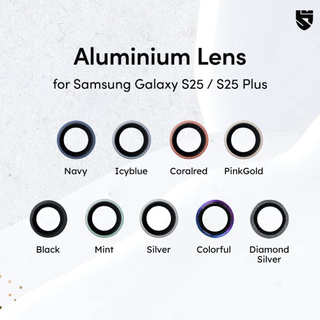 [ส่งฟรี][Samsung s25] Hi-Shield กระจกกันเลนส์กล้อง Aluminium Lens