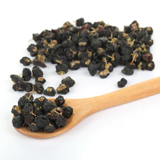 ชาโกจิเบอร์รี่สีดำ หรือเก๋ากี้ดำ (Black Goji Berry Tea) บรรจุ 50 กรัม