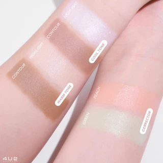 4U2 SKIN DUO COLOR CORRECTOR - คอร์เรคเตอร์สติ๊ก 4u2Corrector คอลเลคเตอร์สีพีช Correctorใต้ตา