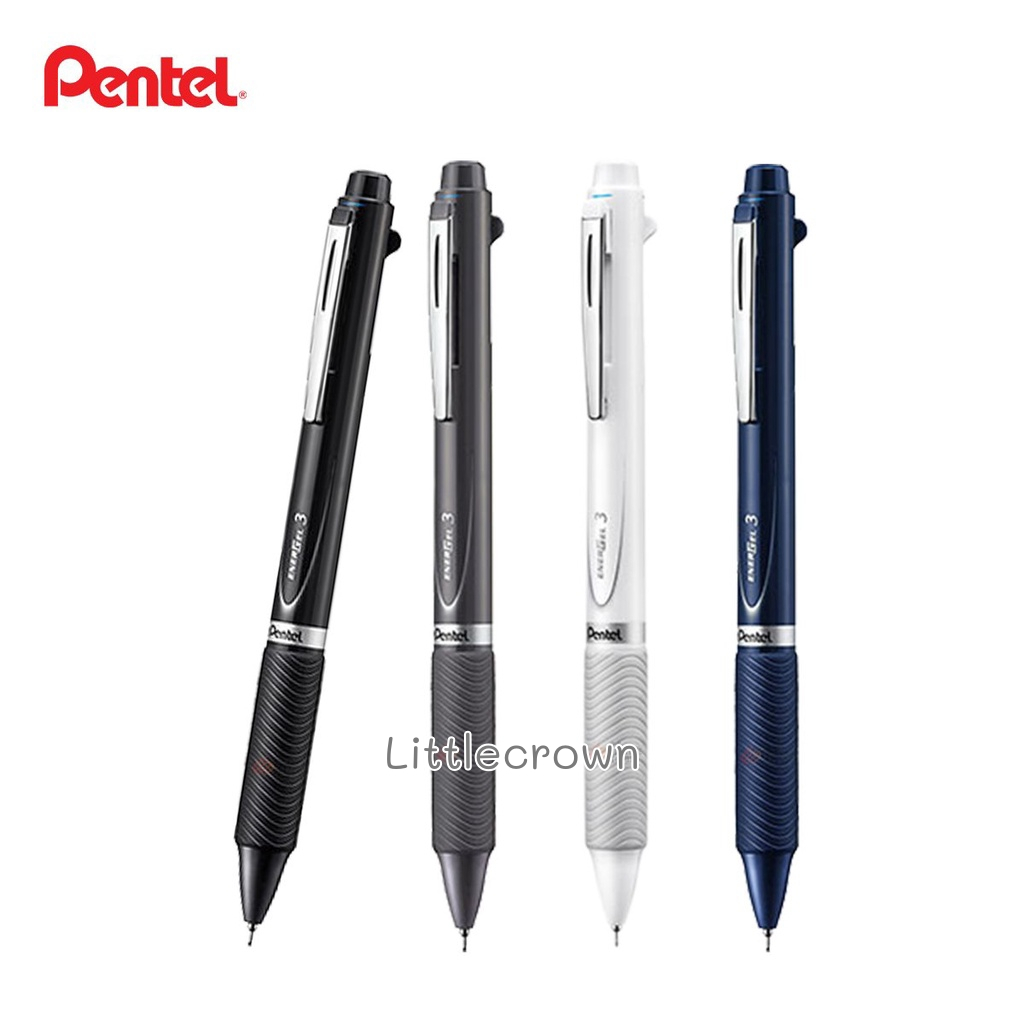 (ราคาพิเศษ) Pentel Energel 2S ปากกา หมึก 2 สี พร้อม ดินสอกดในแท่งเดียวกัน
