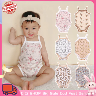 ชุด 3-5 ชิ้น CICI baby ชิ้น สาวๆ เสื้อกั๊ก（0~เด็ก 3 เดือน~6 เดือน-18 เดือน）ชุดนอนเด็ก