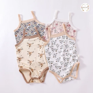 🔥🔥ชุดบอดี้สูทเด็กผู้หญิงราคาถูกที่ดีที่สุด👶🏻 แขนสั้น บอดี้สูท สำหรับเด็กแรกเกิด 4 ชิ้น 💎พร้อมส่ง🎈 (0-24 เดือน)