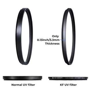 K&F HMC UV Filter C Series ฟิลเตอร์ UV ขอบบางพิเศษ คมชัดHD
