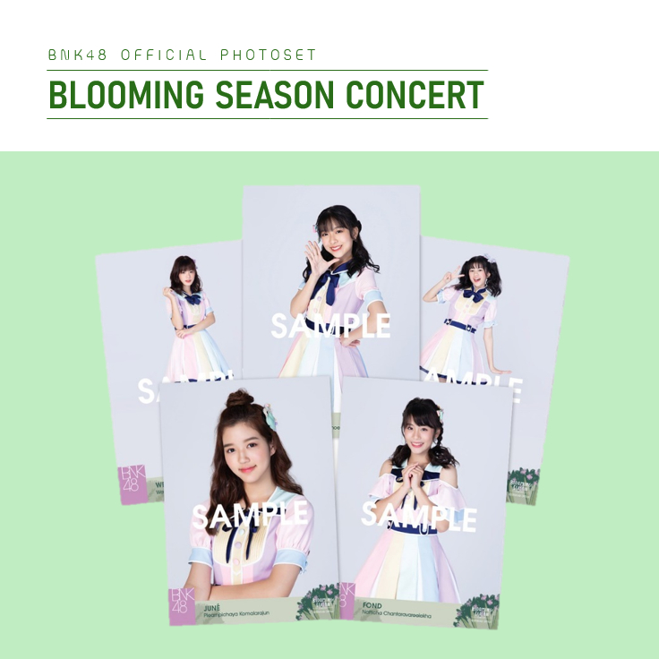 [ใบเศษ][1/2] BNK48 Photoset Blooming Season Concert รุ่น 2 2nd Generation Tsugi no Season ฤดูใหม่
