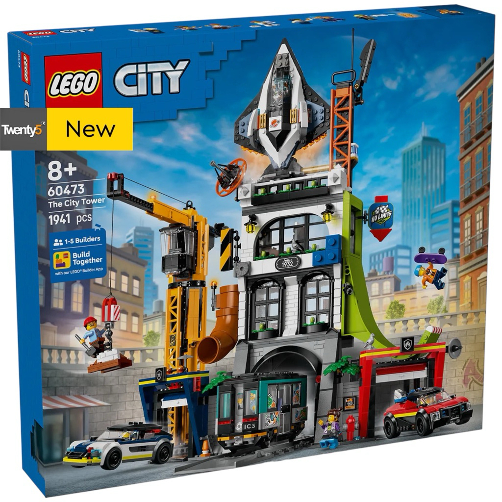 (พร้อมส่ง) Lego City 60473 The City Tower
