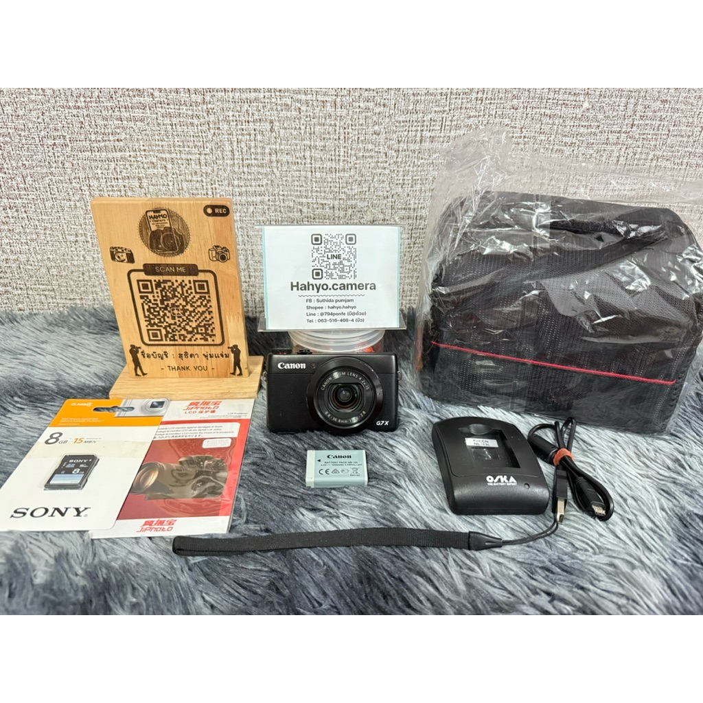 Canon g7x รุ่นแรก สินค้ามือสองมีตำหนิอ่านก่อน 📸 มีบริการส่งด่วนใน กทม. 📸