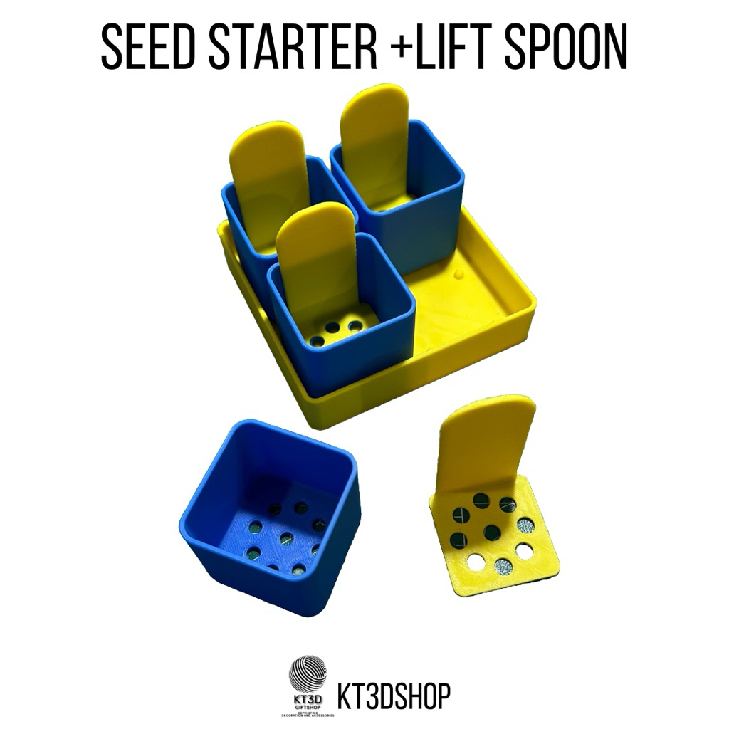 ถาดเพาะเมล็ด Seed Starter (3DPrint)