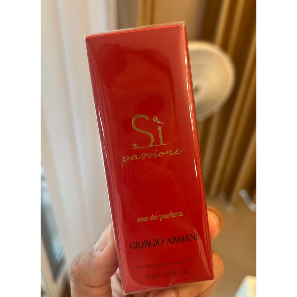 Giorgio Armani Si Passione Eau De Parfum 15ml.แท้ 💯%
