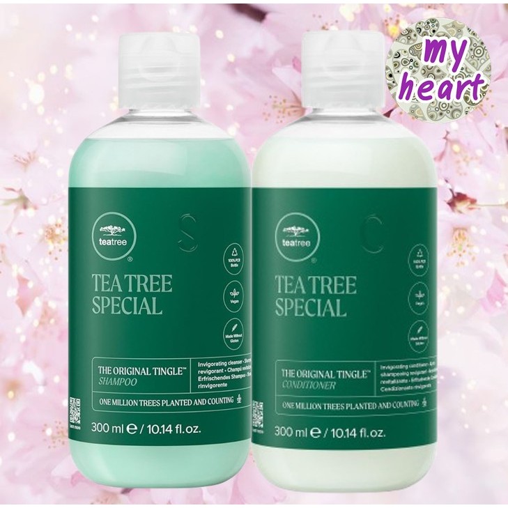 Paul Mitchell Tea Tree Special Shampoo/Conditioner แชมพู ครีมนวดผม ขจัดรังแค สูตรเย็น