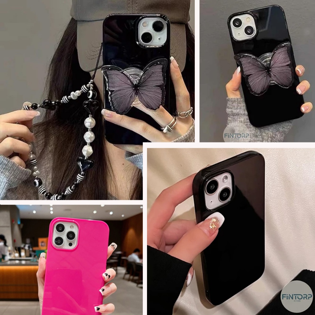 บางเฉียบ สีสัน เคสโทรศัพท์ สำหรับ iPhone 11 12 13 14 15 16 17 Pro Max XS XR X 7 8 Plus SE 2020 สีลูกกวาด TPU อ่อน