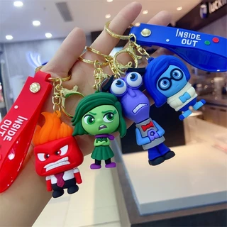 AC 3D cartoon keychain personalized creative soft rubber doll sales pendant