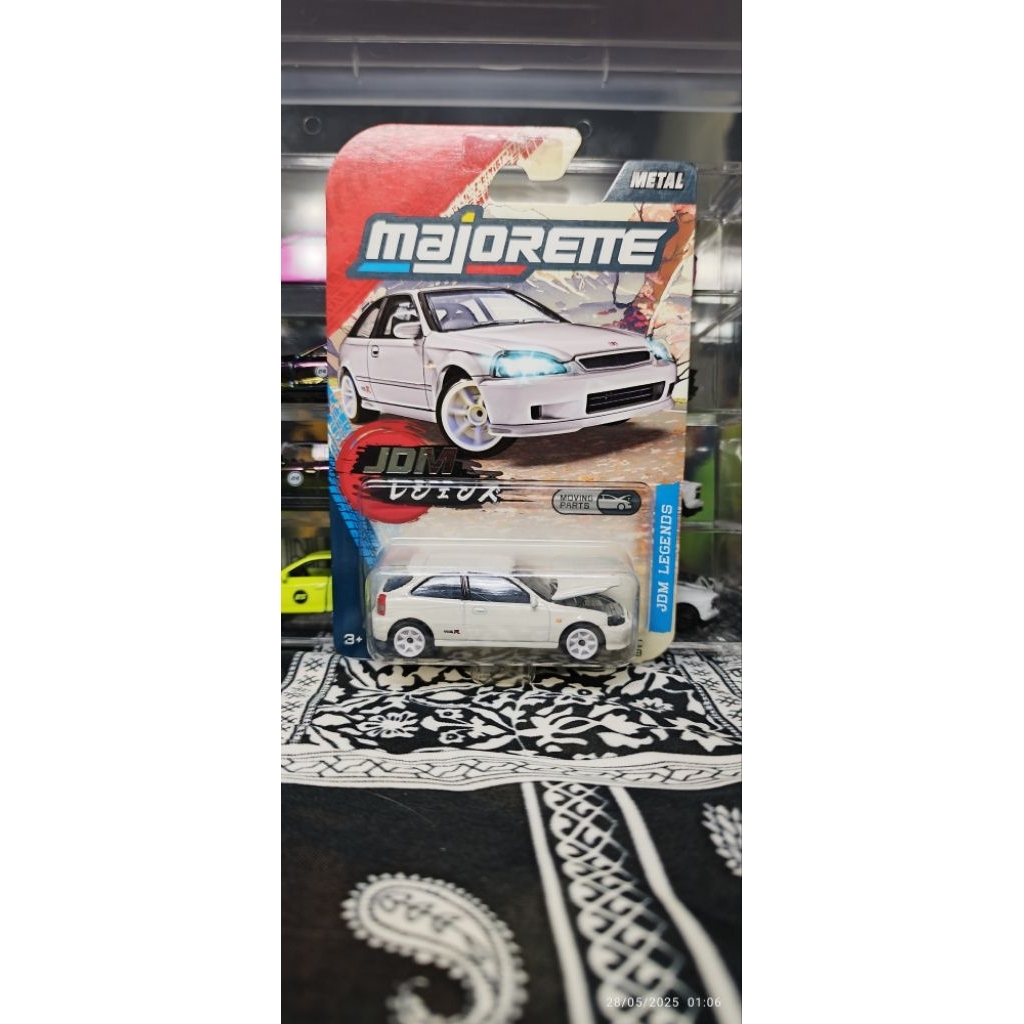 Majorette Honda Civic ek9 jdm series 2025