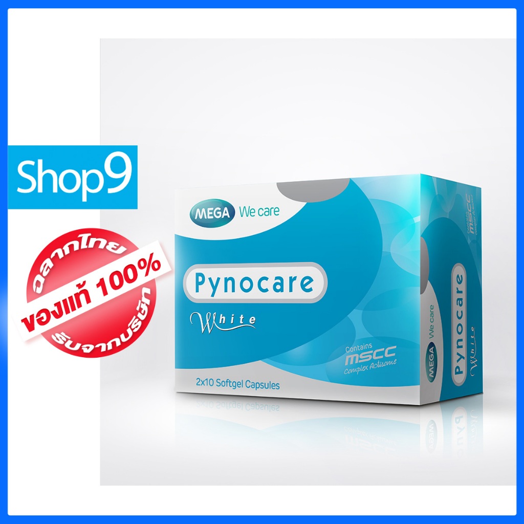 Mega We Care Pynocare White 40 mg 20'S
