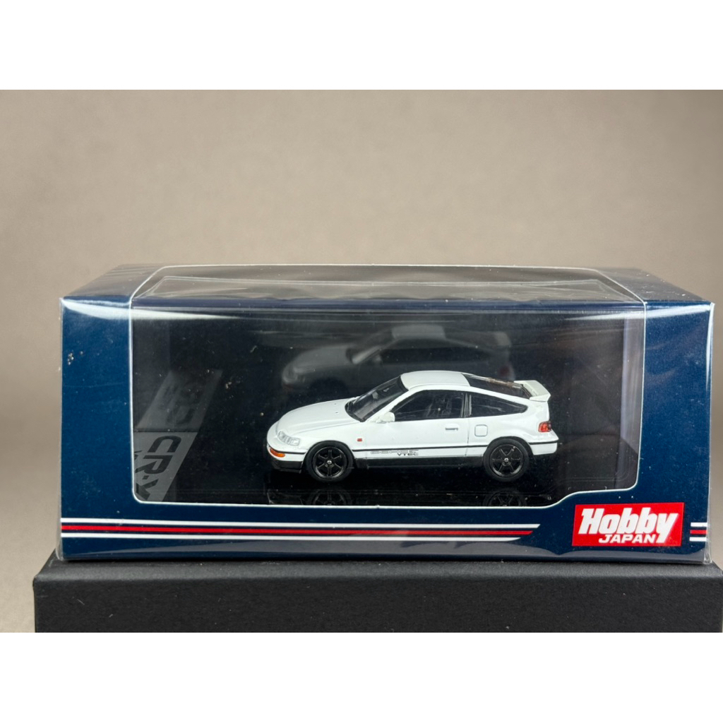 🔹Honda CRX SiR EF8 J.D.M. Style White HJ643005W Scale 1:64 ยี่ห้อ Hobby Japan