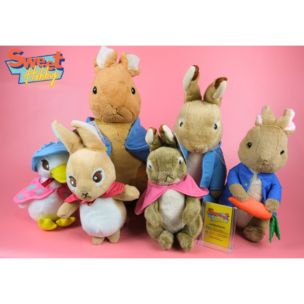 (ของแท้ พร้อมส่ง) ตุ๊กตา The Tale of Peter Rabbit ขนาด 20-40 cm