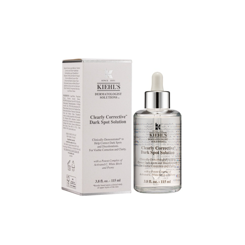 Kiehl’s Clearly Corrective Dark Spot Solution 115 ml เซรั่มวิตามินซีเข้มข้น ลดเลือนจุดด่างดำอันดับ 1