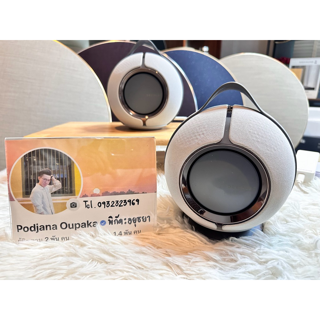 ❤️‍🔥ลำโพงบลูทูธ 🇫🇷Devialet Mania Light Grey 95dB ลำโพงพกพาระดับ Hi-End