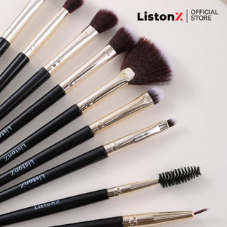 ListonX ชุดแปรงแต่งหน้า(มืออาชีพ) เกรดพรีเมียม 15 ชิ้น (ขนนุ่มพิเศษ) | ชุดแปรงแต่งหน้ามืออาชีพ | ของขวัญนักแต่งหน้า