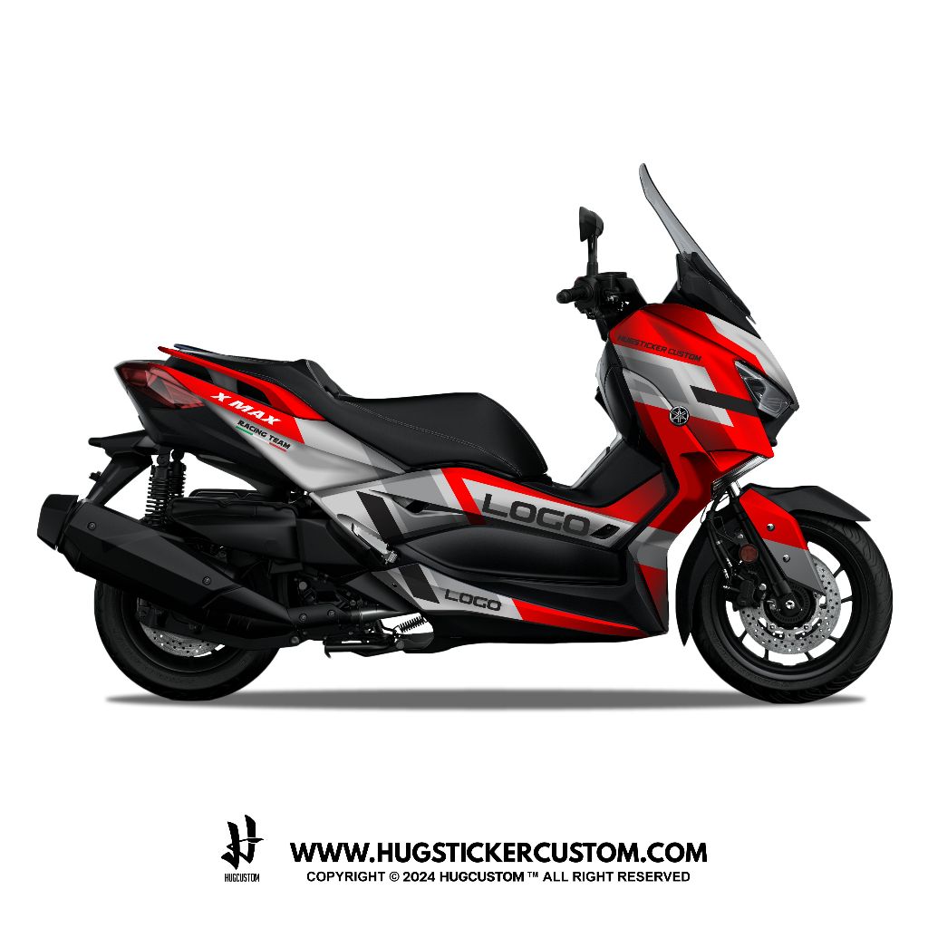 Hugsticker สติ๊กเกอร์ XMAX 300 ลาย Motul
