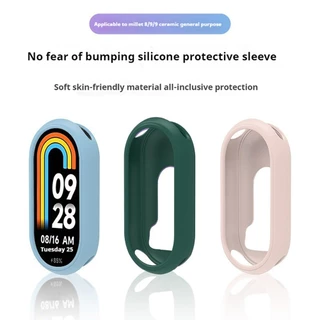 🔥ส่งจากไทย🔥สายรัดซิลิโคนคุณภาพสูงแบบสากล เหมาะสำหรับ Xiaomi Mi Band 8/9