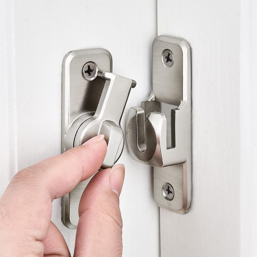 กลอนสับ กลอนสับประตู กลอนสับบานเลื่อน ล็อคประตูแบบ 90องศา/180 องศา