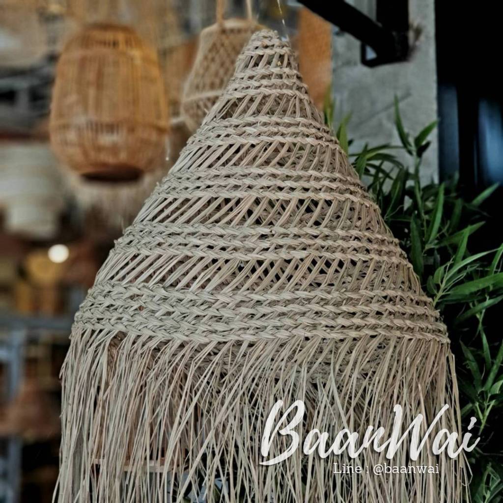 บ้านหวาย-โคมไฟบาหลี แบบที่2