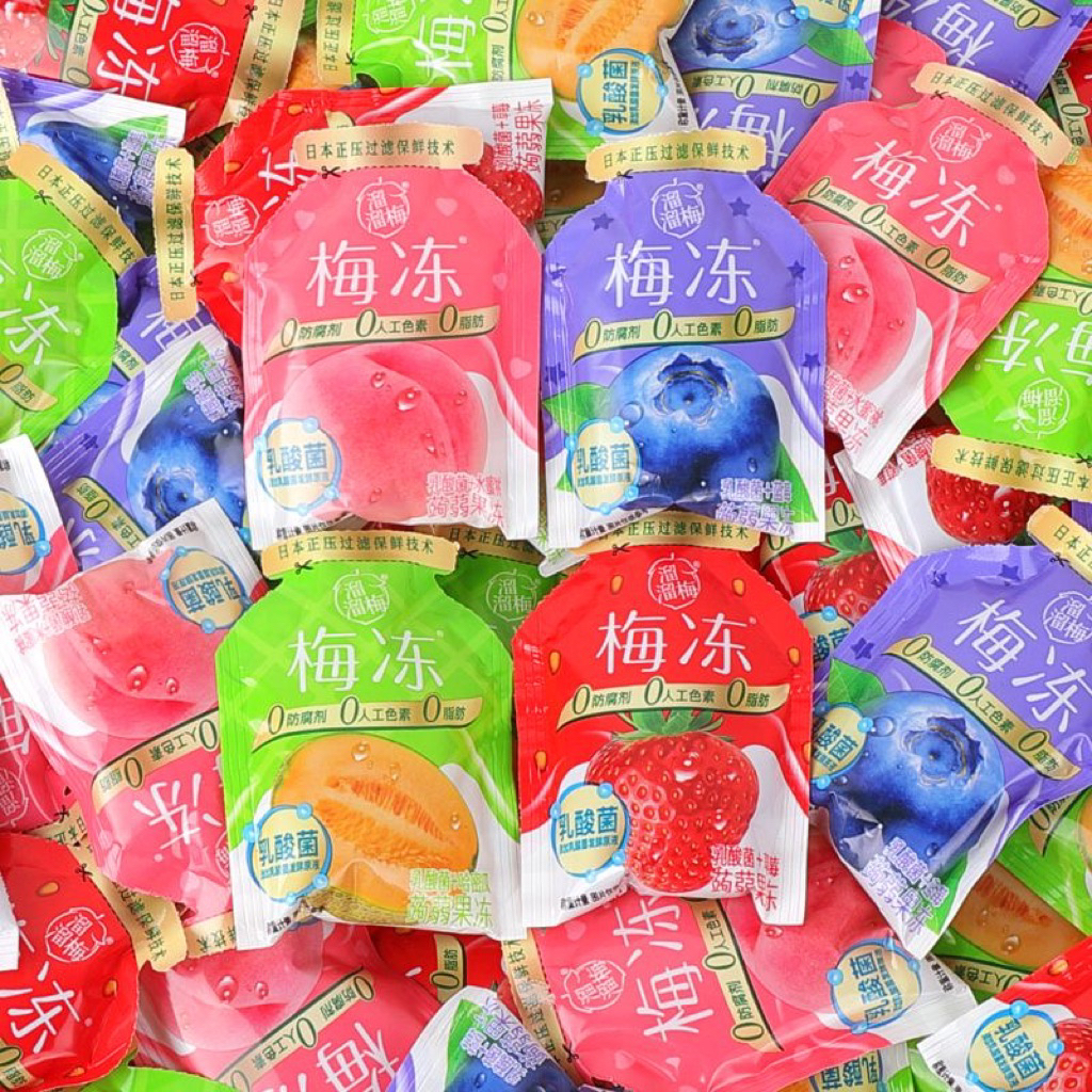 เยลลี่บุก แคลน้อย รสบ๊วยสด ไม่หวาน อร่อยสุดๆ  แคลอรี่ต่ำ เยลลี่เซียวจ้าน LiuM 120g 💥พร้อมส่ง💥 梅冻 - รูปที่ 6