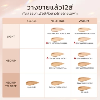 【REFILL】SKINTIFIC Perfect Stay Velvet Matte Cushion สีฟ้า คุชชั่น รองพื้น แป้งผสมรองพื้น ปกปิดขั้นสุด สร้างลุคแมตต์เนียน