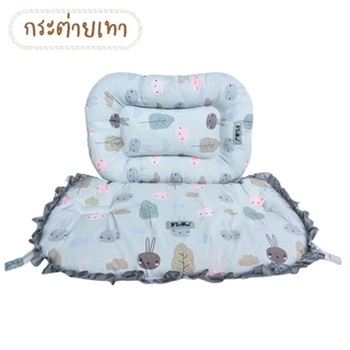 Flu-ke ผลิตในไทย พร้อมส่ง ขุดเซ็ตเบาะรองรถเข็นสัตว์เลี้ยง ถอดปลอกซักได้ทั้งเซ็ต กันน้ำ ลายน่ารัก