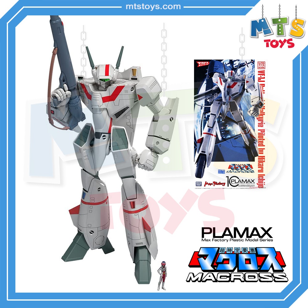**MTS Toys**PLAMAX Super Dimension Fortress Macross : VF-1J Battroid Valkyrie [Hikaru Ichijo] 1/72 ของแท้จากญี่ปุ่น