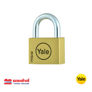 YALE กุญแจคล้อง BD40 BD45 BD50 คอสั้น ห่วงสั้น BD40L BD45L BD50L คอยาว ห่วงยาว ทองเหลืองแท้