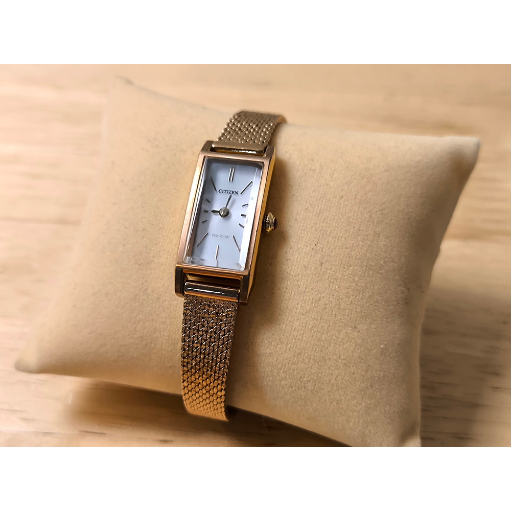 นาฬิกามือสอง CITIZEN ECO-DRIVE เรือนทองแดง