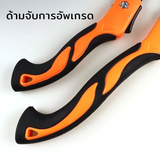 MUSLE COW เลื่อยพับแบบพกพา เลื่อยพับได้ การตัดรวดเร็ว ไม่เกิดสนิม แข็งแรงใช้ทนทาน