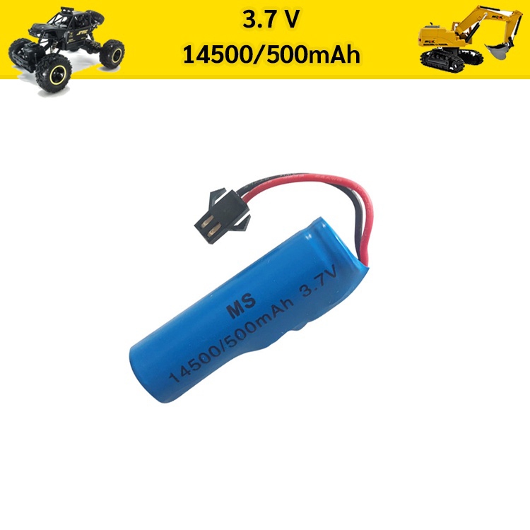 ถ่านชาร์จ ลิเที่ยม 3.7V 1500mAh ขั้วปลั๊กดำ รถบังคับวิทยุหลากหลายรุ่น ขั้วต่อ - รูปที่ 4