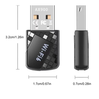 MINI AX900 USB WiFi6+บลูทูธ5.4 อะแดปเตอร์ 2in1 Dongle Dual Band2.4Gและ5GHz ตัวรับสัญญาณไร้สาย DRIVERฟรีสําหรับWIN10/11