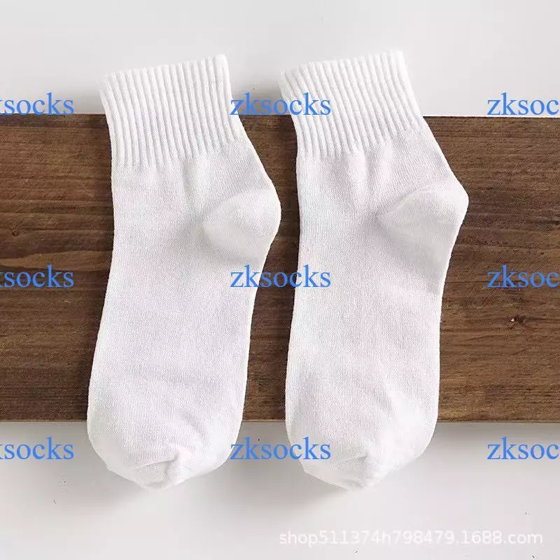 ถุงเท้าข้อกลาง ถุงเท้างานไทย คุณภาพดี พร้อมส่ง🧦 ดำ ขาว เทาZKSOCKS thumbnail 7