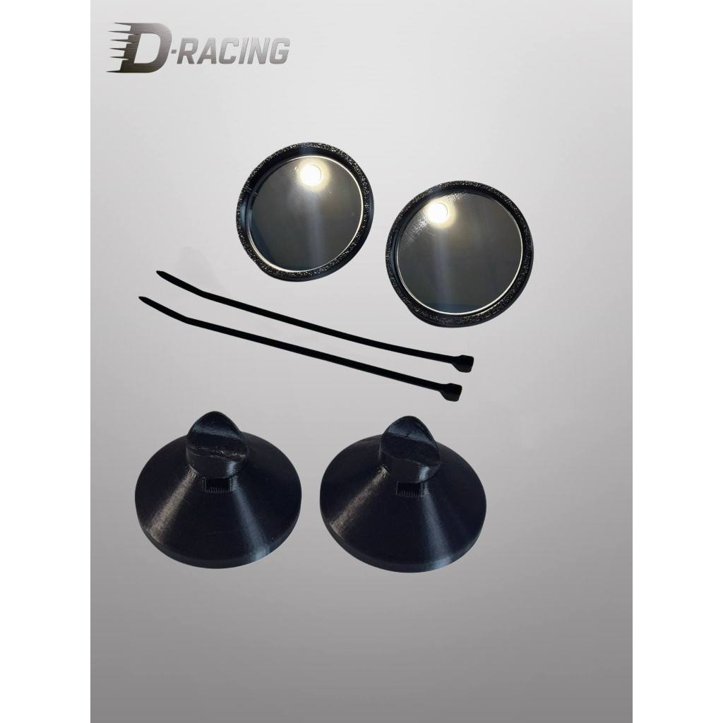 กระจกมองข้างมอเตอร์ไซค์ กระจกกลมมอเตอร์ไซค์ ติดแฮน ขี่เร็วไม่มีสั่น (1คู่) - รูปที่ 6