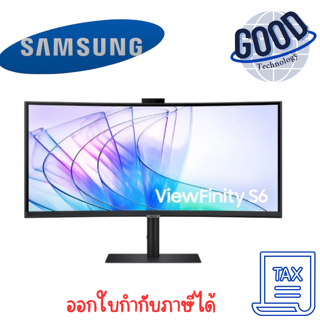 SAMSUNG MONITOR  SAMSUNG VIEWFINITY S6 LS34C650VAEXXT - 34 INCH VA CURVED U2K