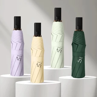 ร่มพับ ร่มสีมินิมอล UV กันยูวี 100% ร่มขนาดเล็ก