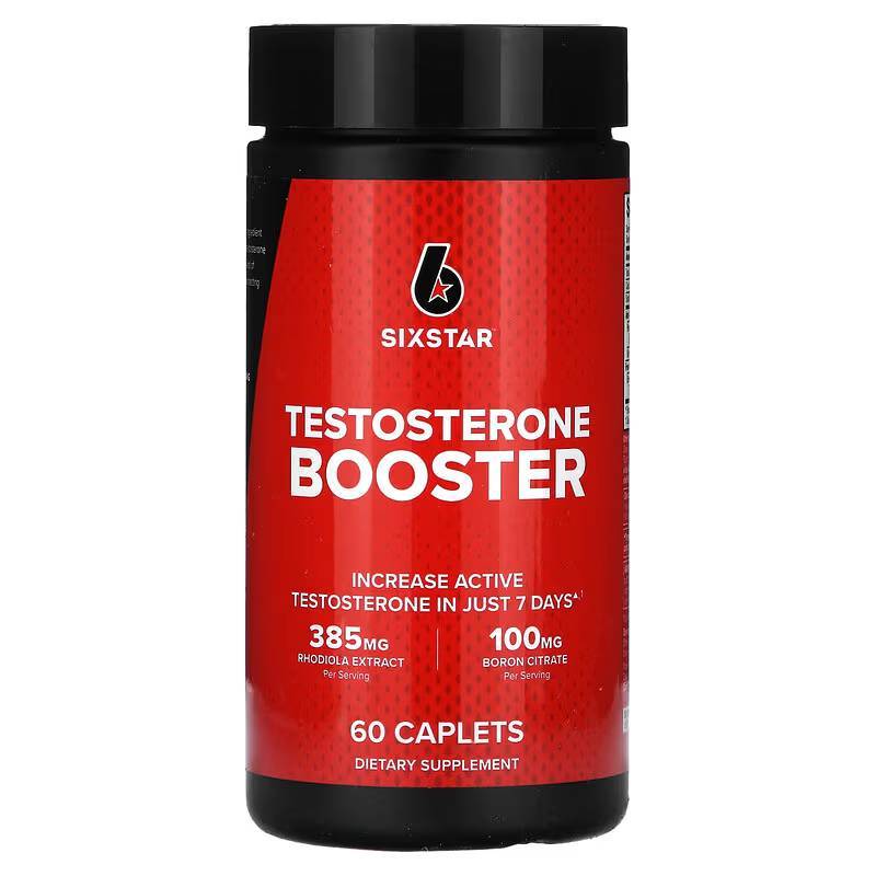 ⚡พร้อมส่ง⚡Muscletech, Six Star Testosterone Booster[60 Caplets]