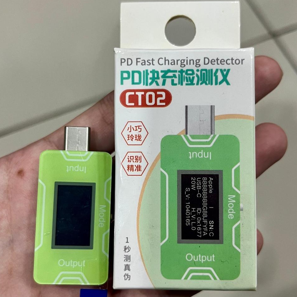 JCID (CT02) ตัวเช็คที่ชาร์จ iPhone