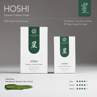 MATCHALABO ผงมัทฉะ เกรดพรีเมี่ยม I HOSHI Superior Culinary Grade Matcha 40g