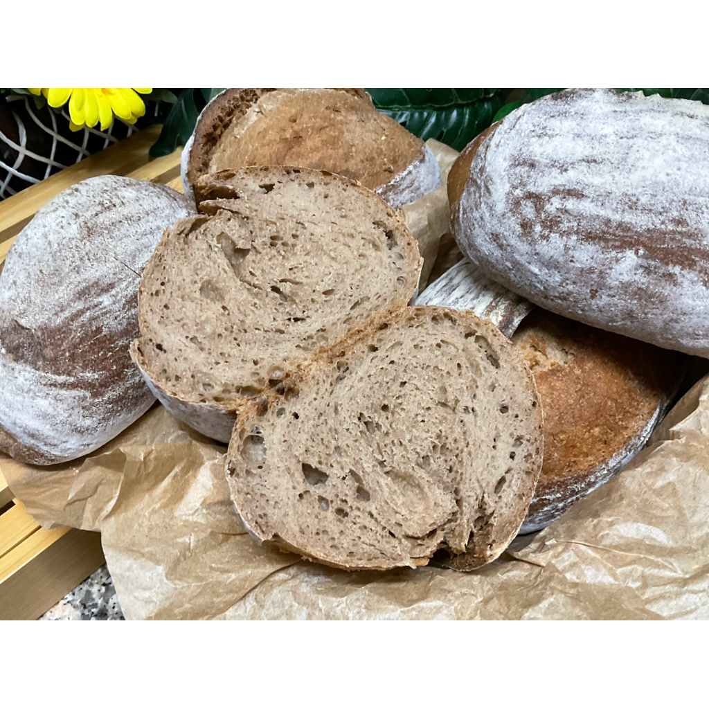 Sourdough Whole Wheat/ Rye Bread ซาวโดว์  ขนมปังเปลือกแข็ง เหนียวนุ่ม ไม่กระด้าง อบใหม่ๆ ทุกออเดอร์ ราคา ถูกที่สุด ดีลบีเคเค แกลเลอรีภาพที่ 4
