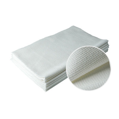 GLOSSBRO Supreme Soft Touch Towel White บรรจุ 7 ผืน ผ้าไมโครไฟเบอร์ไร้ขอบถนอมสีรถ สีขาว (35X40cm)