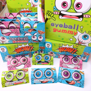 เยลลี่ดับเบิ้ลอายบอล มีไส้ มีอย.ไทย [ 1 กล่อง 30 คู่ ]