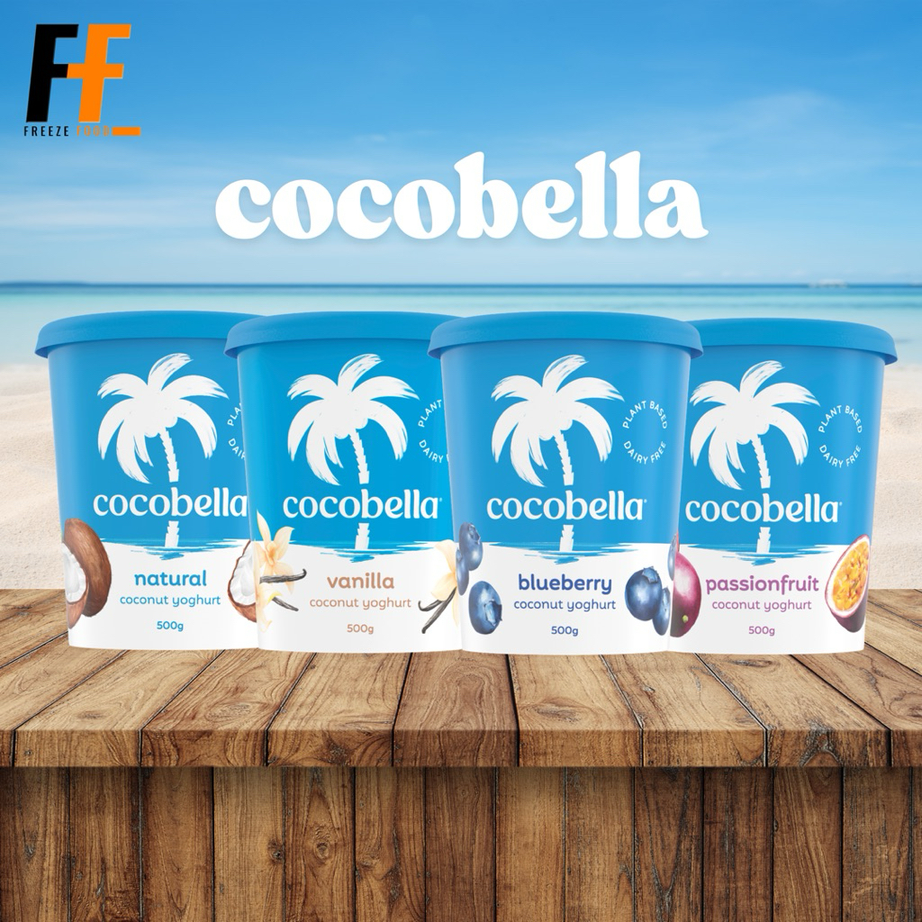 โยเกิร์ตมะพร้าว ตราโคโค่เบลล่า 500 กรัม | COCOBELLA COCONUT YOGHURT