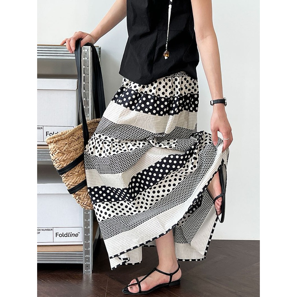 ##BJpolkadotSkirt250536